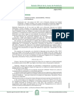 Programa Integral de Inspección en Materia de Calidad Ambiental en Andalucía para El Año 2022.