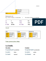 2022 French Grammar Conventions Term 3