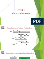 Unit 3: Memory Management