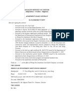 Số: 56-2018/HĐCTCH/PV: Socialist Republic of Vietnam Independence - Freedom - Happiness Apartment Lease Contract