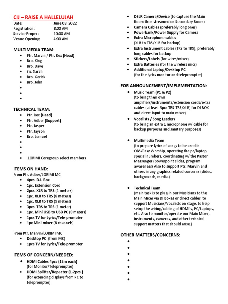 Cij raise a hallelujah tech support pdf personal computers