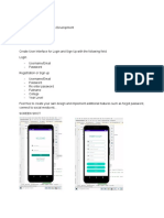 Name: Subject: Mobile Application Development Activity No: 1 Date