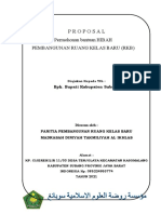 Proposal Pembangunan RKB MDT Al Ikhlas Bupati 2022