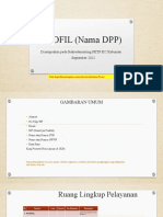 Templete Profil (Nama FKTP) DPP 2022