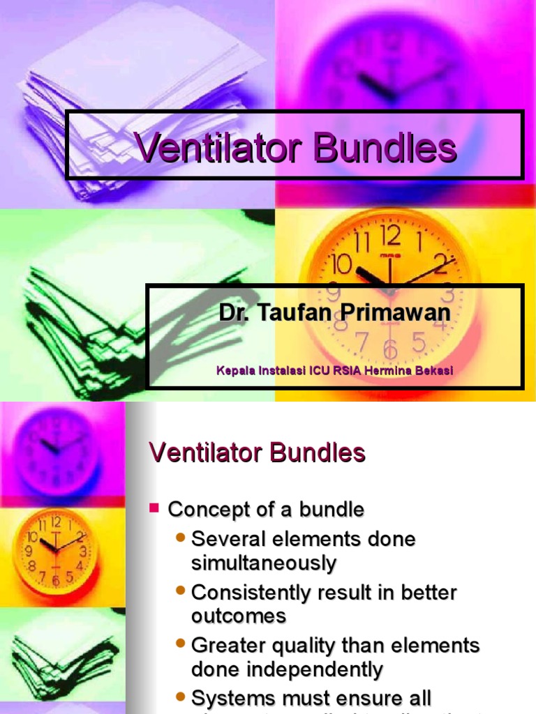 Ventilator Bundle Topone PDF Intensive Care Unit Preventive