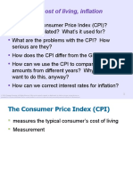 CPI, Cost of Living, Inflation