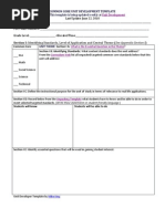 Download Common Core Unit Development Template by Michael King SN58929340 doc pdf