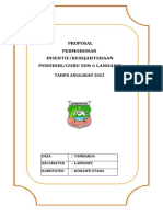 Proposal Honorer 2022 - Pt. Adi Kartiko Pratama