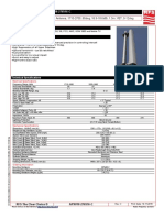 Cellular Cross Polarized High Band Antenna, 1710-2700, 65deg, 16.9-18.6dbi, 1.3M, Vet, 0-12deg