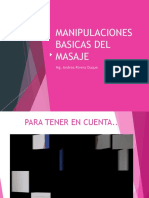 Manipulaciones Basicas Del Masaje