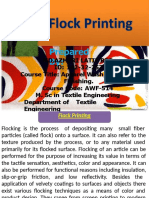 A Flock Printing