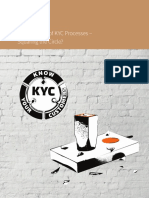 Optimization of KYC Processes