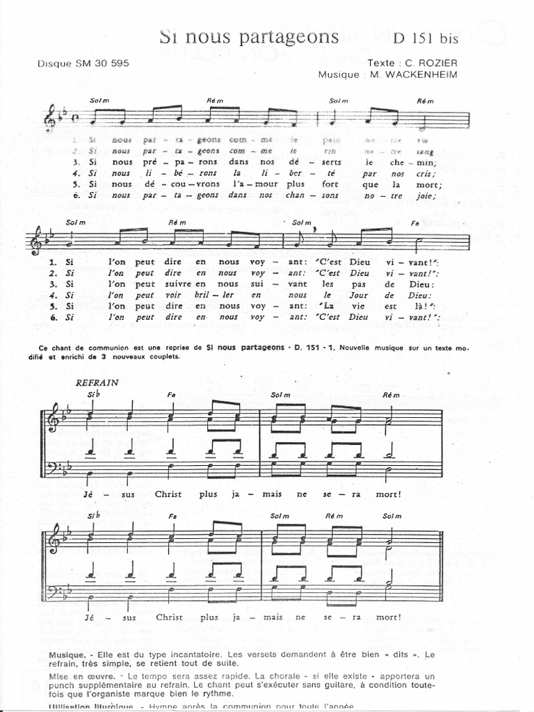 Si Nous Partageons PDF