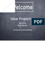 Workshop VP: Como criar uma Proposta de Valor efetiva