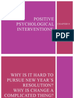 Positive Psychological Interventions