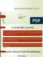 Usaha Pengolahan Rumput Laut, Oleh Mahasiswa Politeknik Perikanan Tual Prodi Agribisnis Perikanan