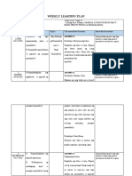 Weekly Learning Plan Week 2