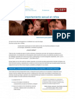 Sexual Development and Behavior in Children