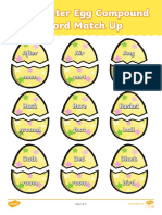 Easter Eggs Compound Words