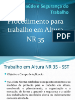 Introdução A Nr35