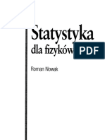 Roman Nowak - Statystyka Dla Fizykow