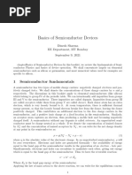 Basics of Semiconductor Devices