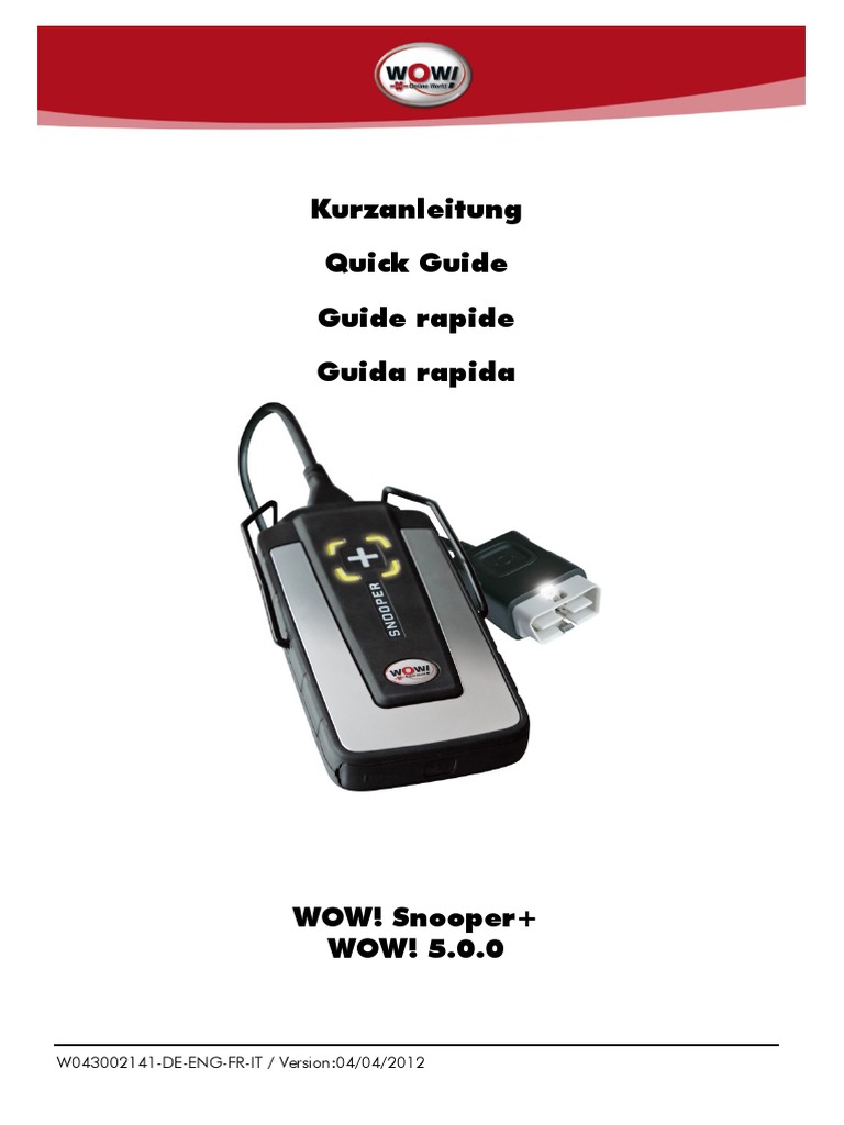 Quick Guide | PDF