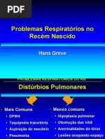 Problemas respiratórios do RN