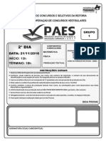 Processo Seletivo de Acesso à Educação Superior – PAES/2017 - DOCV/UEMA