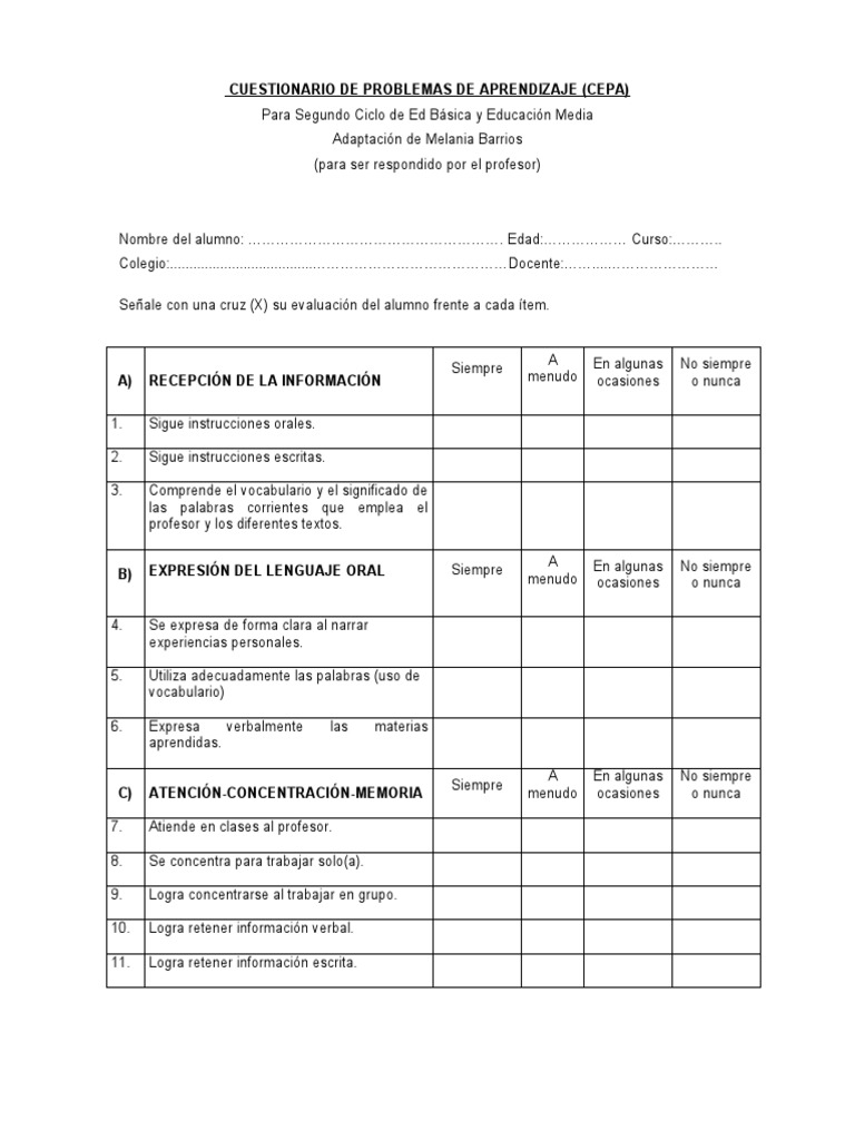 CEPA 2 Ciclo y Media | PDF | Maestros | Comunicación
