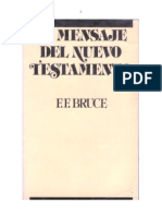 El Mensaje Del Nuevo Testemento - F.F. Bruce