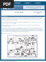 Silo - Tips - FT 847 Mods Modifications Schematic Drawing