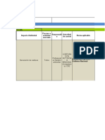 Matriz de Residuos