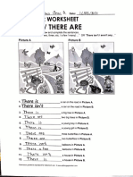 There Is/ There Are: Grammar Worksheet