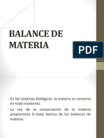 Clase 02 Balance de Materia