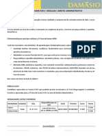 OAB 2 Fase XXXV - Regular + Mentoria - Administrativo