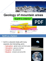 Geology of mountain areas: Understanding Earth's interior through seismic waves