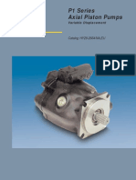 Parker (P1) Hydraulic Piston Pumps, Axial Piston Pumps, Variable Displacement
