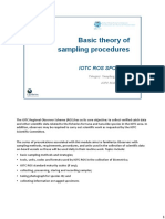 Basic Theory of Sampling Procedures: Iotc Ros Sfo Tr11