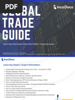 Global Trade Guide: Learn Key Information About The Import / Export Process