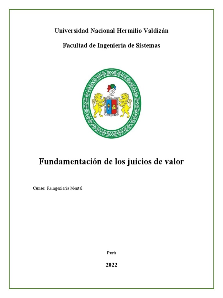 Fundamentaci n de los juicios de valor pdf hedonismo epistemolog a
