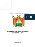 Rof Municipalidad Provincial de Acomayo