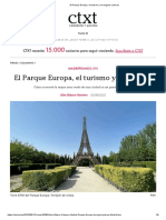 El Parque Europa, El Turismo y El Negocio - CTXT - Es