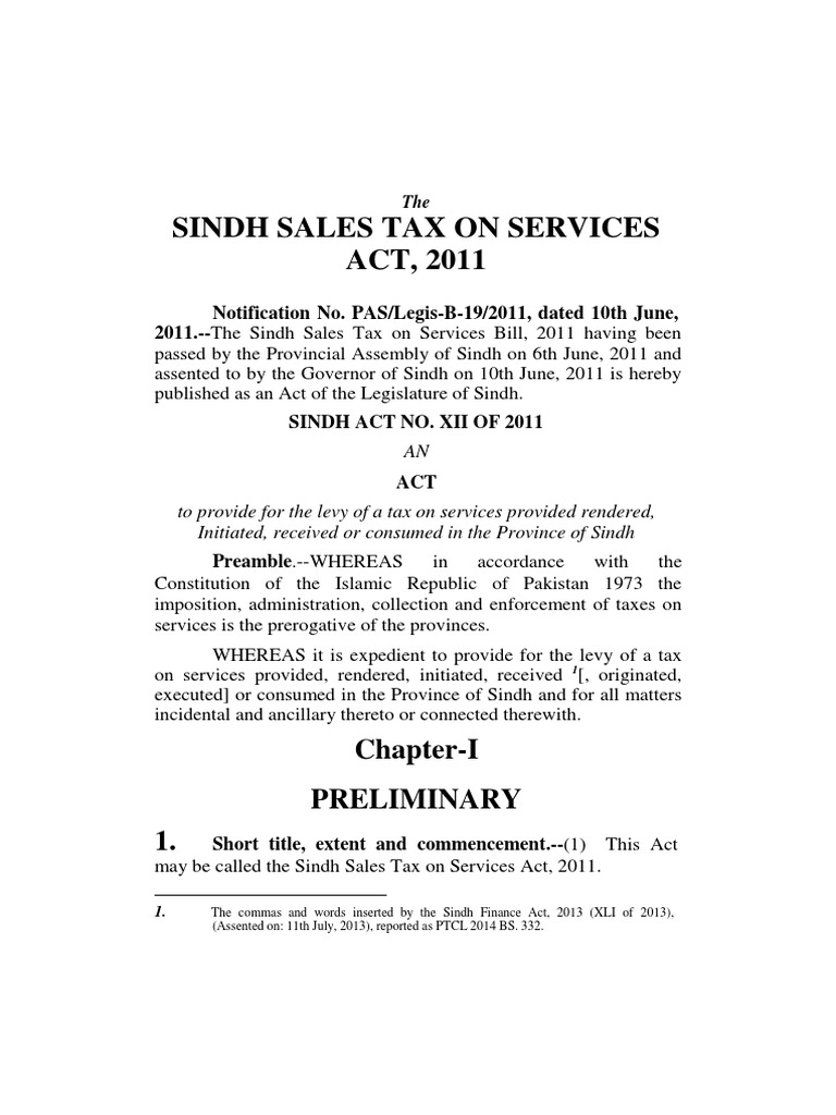 sindh-sales-tax-on-services-act-2011-chapter-i-preliminary-1-pdf