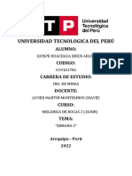 Universidad Tecnologica Del Perú: Alumno: Codigo: Carrera de Estudio: Docente: Curso: Tema