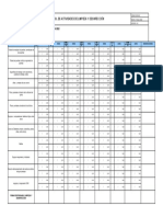 Formato Registros Limpieza y Desinfeccion