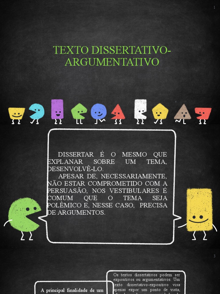 Estrutura do Texto Dissertativo-Argumentativo | PDF | Argumento | Amizade
