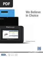 We Believe in Choice: Progauge Consoles