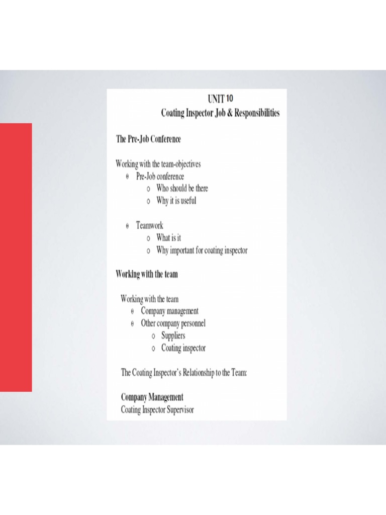 10.coating Inspector Job Responbility PDF