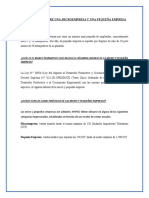 Diferencias Entre Una Microempresa y Una Pequeña Empresa